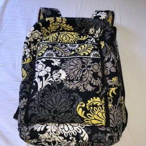 Vera Bradley Laptop Backpack Baroque Print